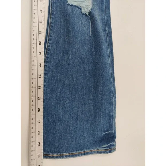 ARIZONA JEAN CO Jeans Women's Juniors Size 11 Short Blue Mid-Rise‎ Bootcut NWT - Picture 10 of 11